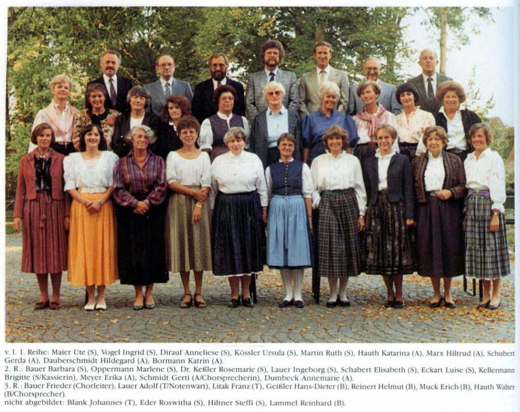 Madrigalchor 1989